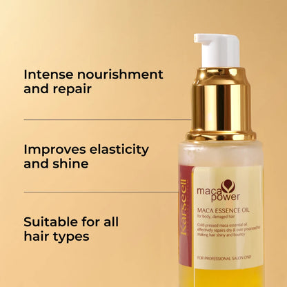 Collagen Hair Treatment Deep Repair Hair Mask 500Ml + Argan Oil Hair Serum 50Ml for Dry Damaged Hair All Hair Types